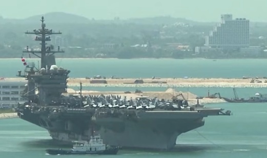 USS Abraham Lincoln heads home … Iran claimed 3 times to have sunk it