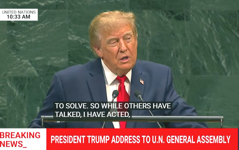 Trump to UN: ‘No human right to illegal immigration’; Reminds Iran ‘I’m not running’ in midterms