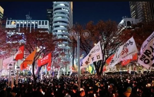 Eric Trump cites massive anti-Lee demonstrations on South Korean National Foundation Day