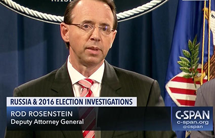 Whatever happened to Rod Rosenstein? Life is good in the aftermath of ‘Russiagate’