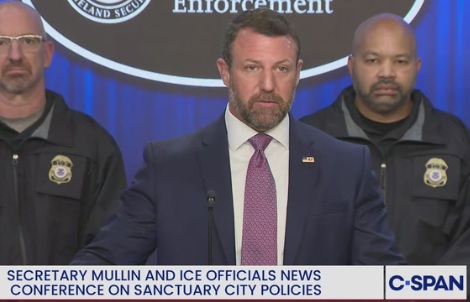 DHS’s Mullin: NY released nearly 15,000 migrants who committed more than 47,000 crimes