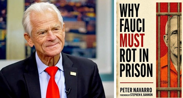 ‘Tale of two diaries’: Peter Navarro on ‘Why Fauci Must Rot in Prison’