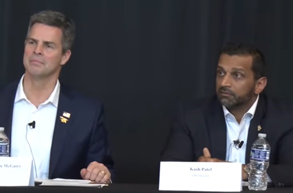 MS NOW’s ‘anonymous sources’ put FBI’s Patel in Russia … he was in Virginia