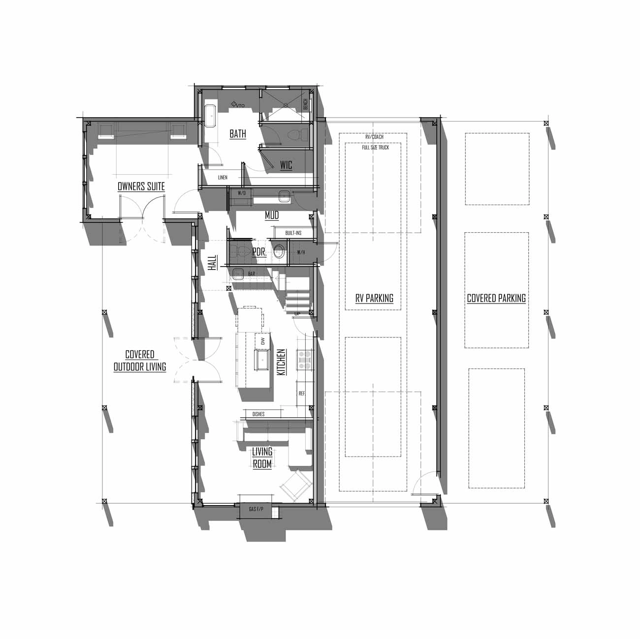 Main Level Floor Plan