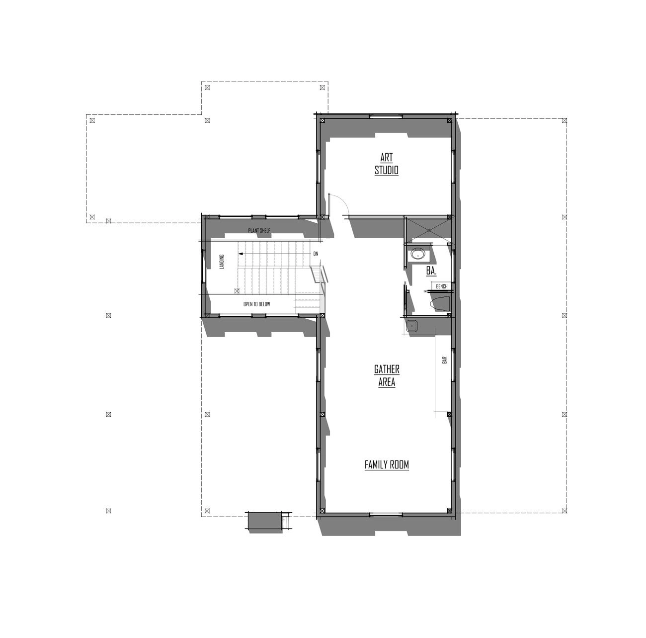 Upper Level Floor Plan