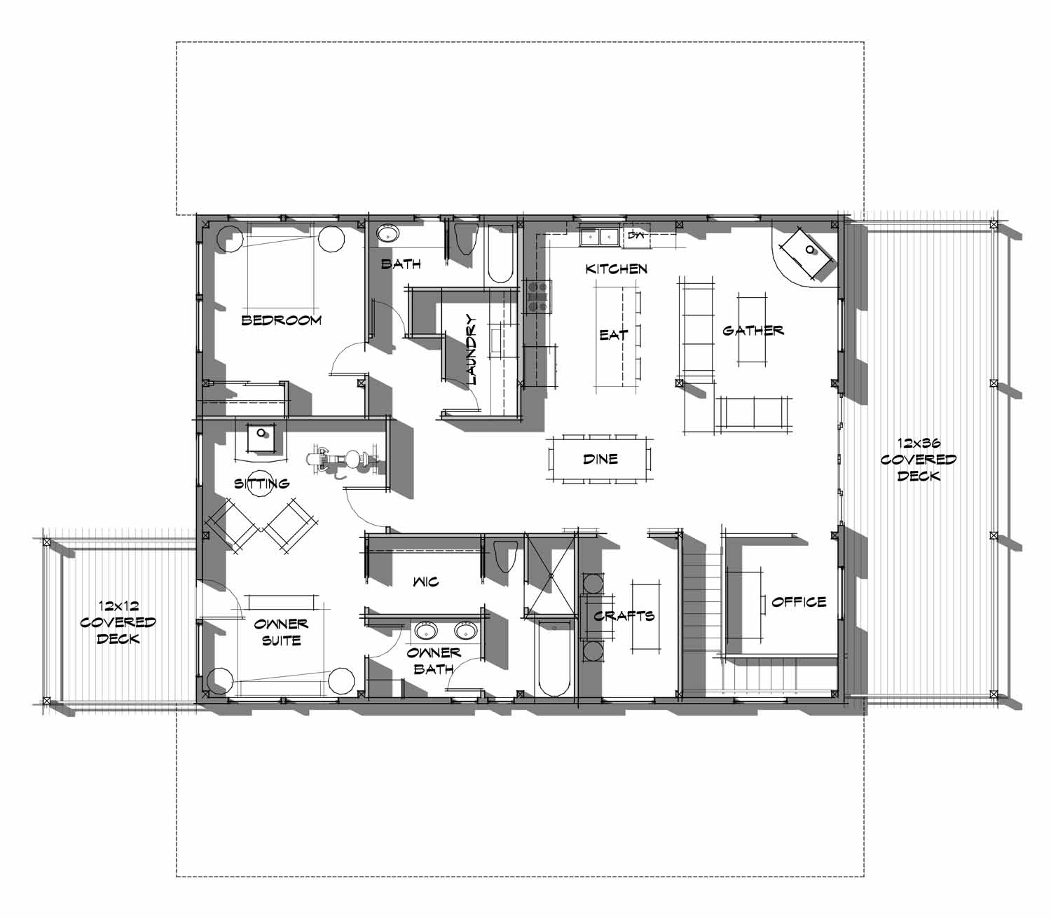 Upper Level Floor Plan