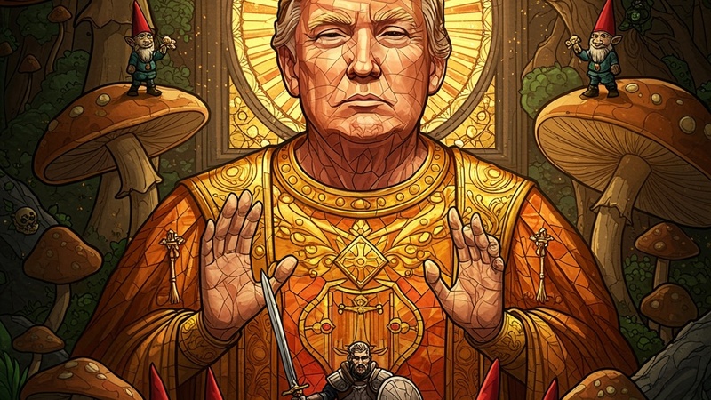 Trump’s Papal Meme Drives Libs Into Frenzy!