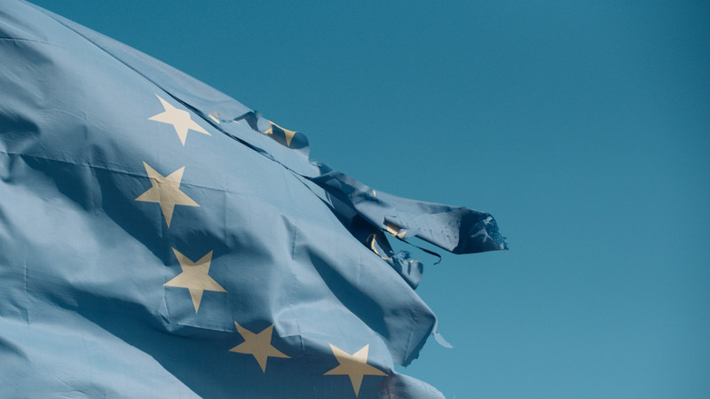 EU Flags Torn Apart! What Does It Mean?