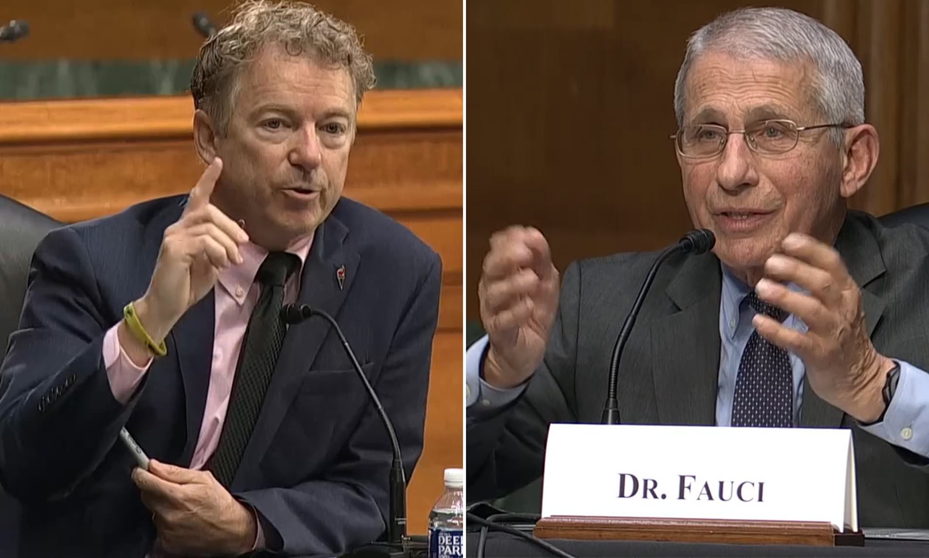Rand Paul: Fauci ‘Can’t Escape’ NIH Funding of Wuhan Lab
