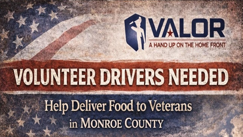 VALOR Clinic Foundation - Help Deliver Meals to Veterans in Monroe County