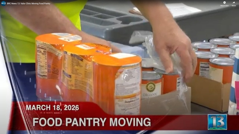 BRC News 13:  Reports on Valor Clinic Moving Food Pantry