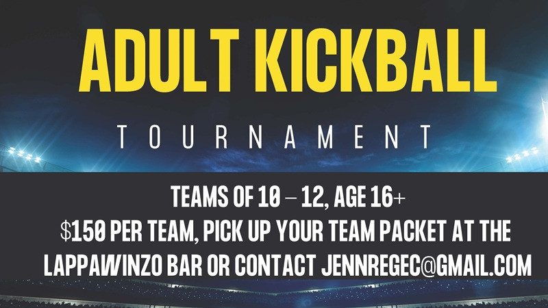 Adult Kickball for A Cause - Sponsored by Lappawinzo Fish & Game to Benefit Veterans through VALOR Clinic