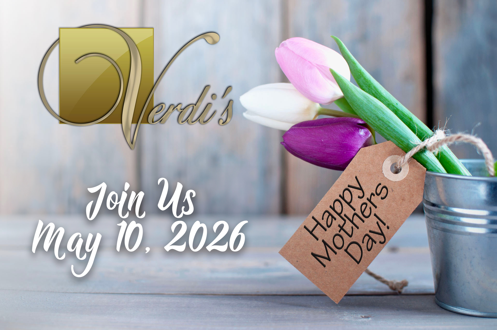 
          Mother's Day 2026 Menu
          