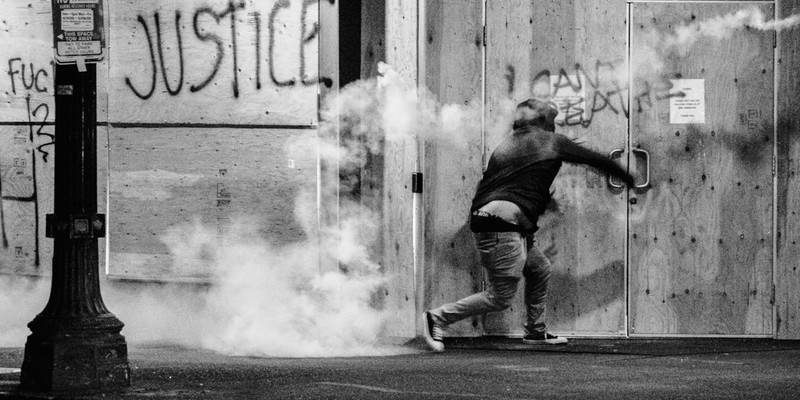 DHS sued over tear gas affecting Oregon homes near ICE facility protests