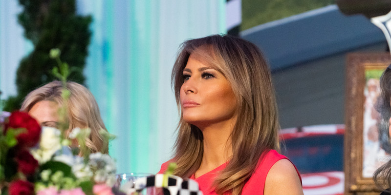 Melania Trump denounces 'lies' connecting her with disgraced financier Jeffrey Epstein in White House event