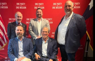 Texas VFAF Welcomes Governor Abbott and State Leaders at Fort Bend County Republican Fundraiser