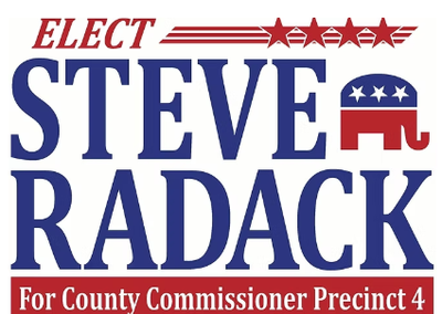  VFAF endorsement of Steve Radack for Harris County Texas Commissioner, Precinct 4 