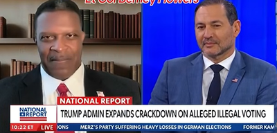 VFAF's Lt. Col. Bernie Flowers appeared on Newsmax discussing illegal Voting. 
