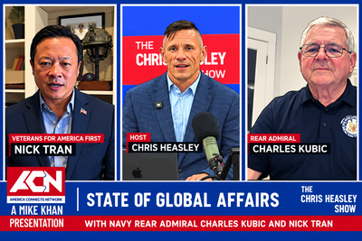 VFAF's Admiral Charles Kubic and Nick Tran appeared on The Chris Heasley Show State of Global Affairs