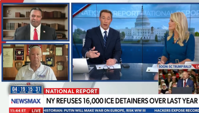 VFAF Political Director Lt. Col. Berney Flowers Appears on Newsmax to Discuss Surge in ICE Partnerships