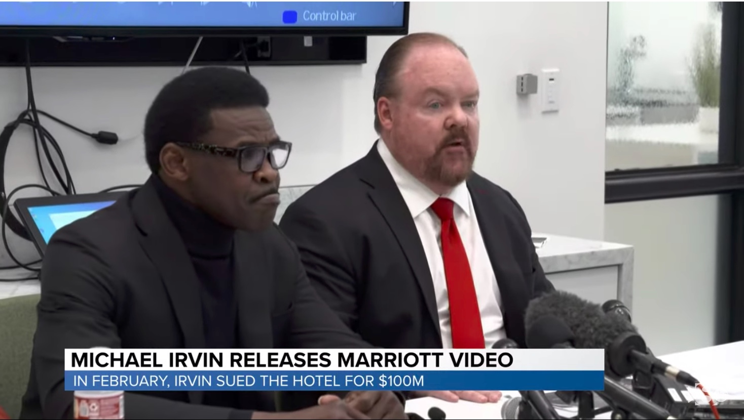 Michael Irvin Just Released Footage He Claims Exonerates Him Against Marriott's Charges