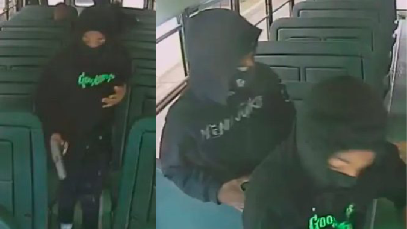 Masked Teens Try to Shoot 14-Year-Old on School Bus, But Gun Misfires THREE Times