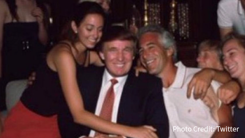 Libs Tried Passing Off This Pic of “Trump and Epstein” as Real, But The Photoshop Was So Bad, People Laughed at It