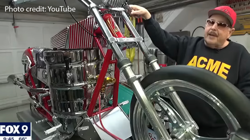 Minnesota Man Invents Motorcycle that Runs On Beer Instead of Gasoline