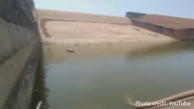 Official Drains Entire Dam to Retrieve Phone He Dropped While Taking a Selfie