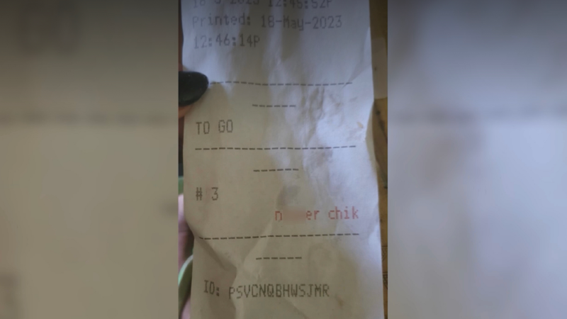 Pennsylvania Restaurant Owner Told Black Customer He Was “Joking” When he Printed N-Word On Her Receipt