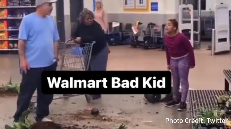 People Think This Bratty Walmart Kid Needed a HUGE Spanking… What Say You?