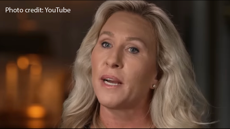 Marjorie Taylor Greene Received a Terrifying Message After Her TV Turned On By Itself