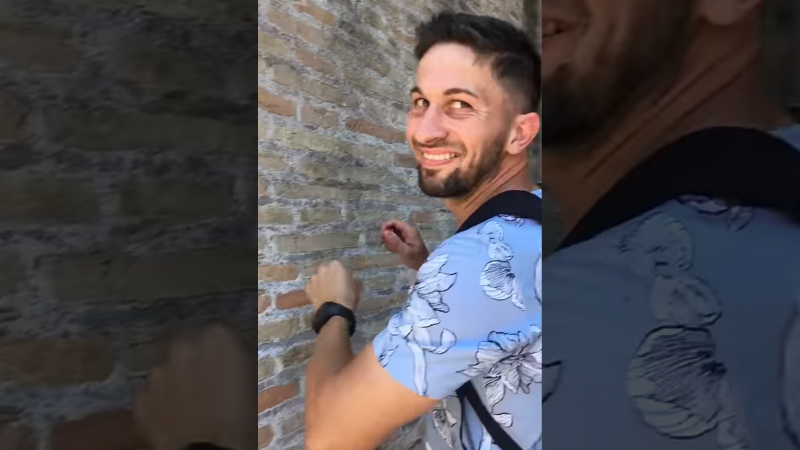 [VIDEO] Outrage After Tourists Film Themselves Defacing Rome’s Colosseum