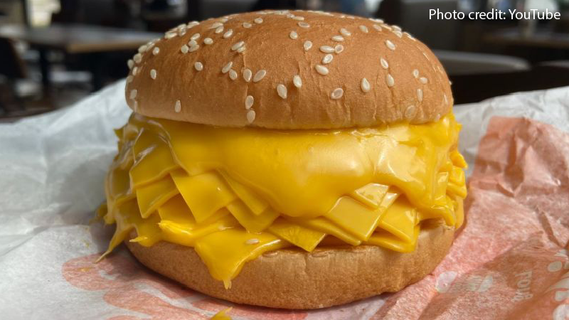 New Burger King Sandwich Comes With TWENTY Slices of Cheese