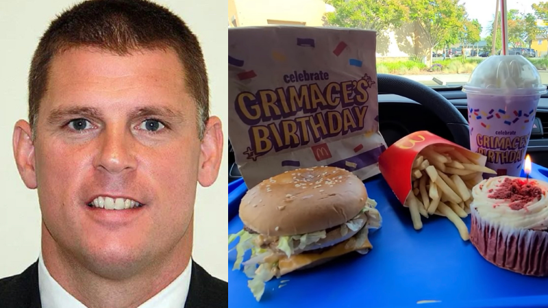 School Principal Allegedly Lured Child for Sex With Grimace Milkshake, Chicken Nuggets, Fries And A Box of Condoms