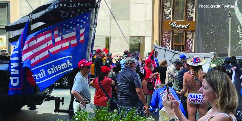 Something Truly Magical Happened in NYC After Trump’s Arrest