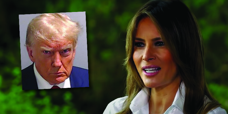 Melania Decides to Handle Trump’s Mug Shot in a Unique Way