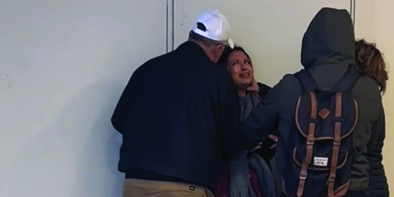 Real Life Exorcism in The Middle of Time Square