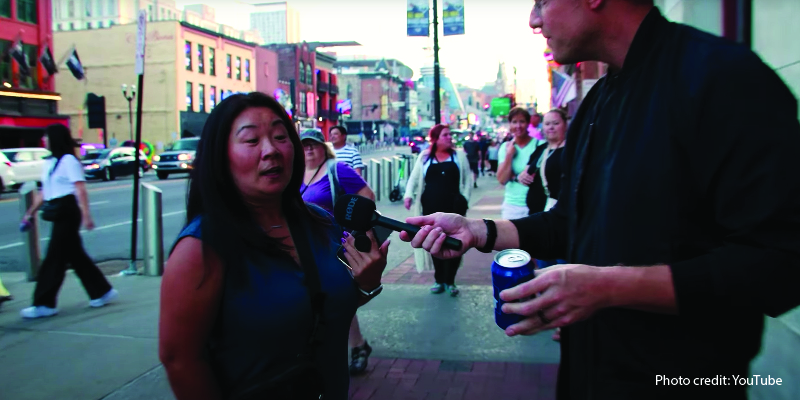 Watch How Americans React When They’re Offered a FREE Bud Light