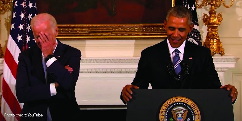 Biden Reportedly Called Obama a 'Lunch-Pail Cornball' Behind His Back