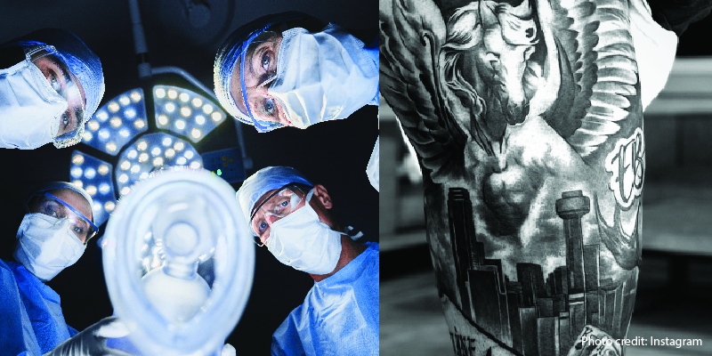 NFL Player Goes Under Anesthesia For 11 Hours to Get MASSIVE Tattoo