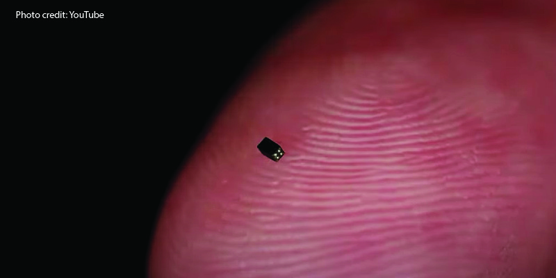 The World’s Smallest Camera is The Size of a Grain of Salt