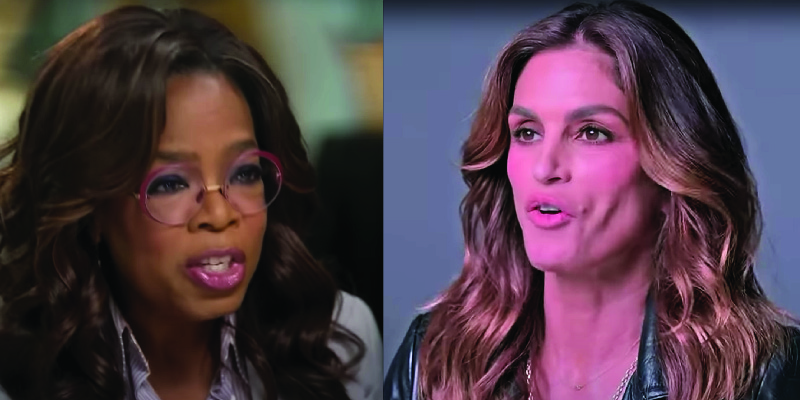 Cindy Crawford Just Hit Oprah with a Sharp #MeToo Right Hook