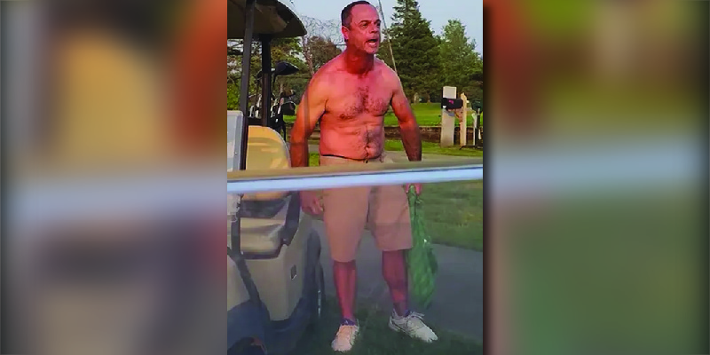 VIDEO: Man Rips of His Shirt 'Incredible Hulk' Style During Argument with Another Golfer