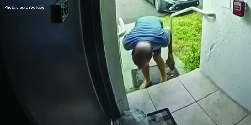 DoorDash Delivery Man Caught on Ring Camera Spitting on Food 