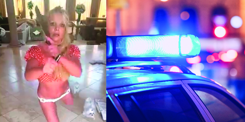 Cops Show Up to Britney Spears House Over 'Knife Injuries'