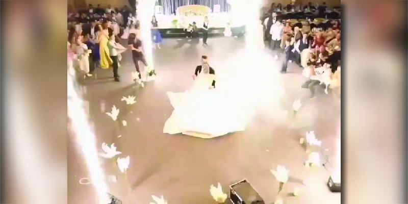 This Horrifying Video Shows Exact Start of Wedding Fire That Killed 100 People