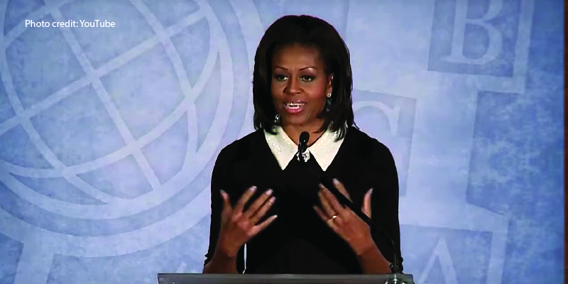 Michelle Obama Just Made $741,000 For One Hour Of Work 