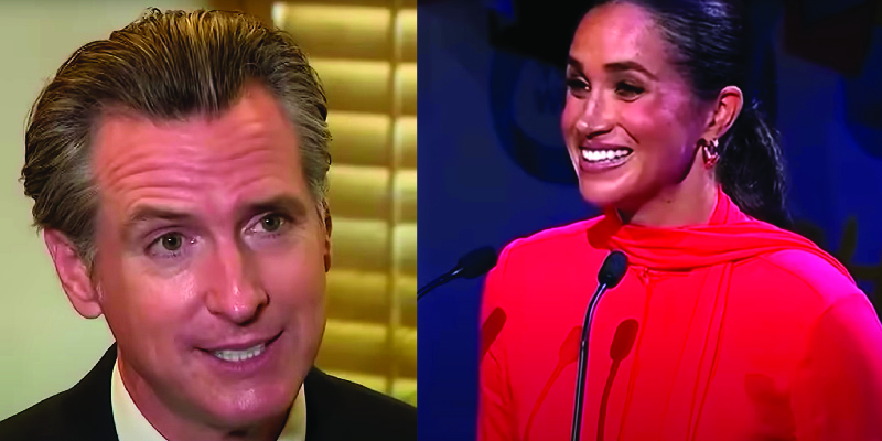 Rumors Swirling Gavin Newsom Is Considering Meghan Markle to Fill Feinstein’s Senate Seat
