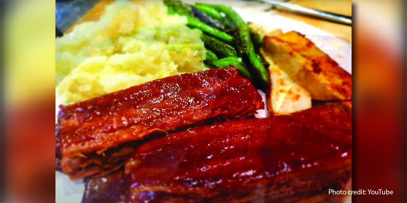 These Vegan 'BBQ Ribs' Not Only Look Disgusting, But They Cost a Fortune